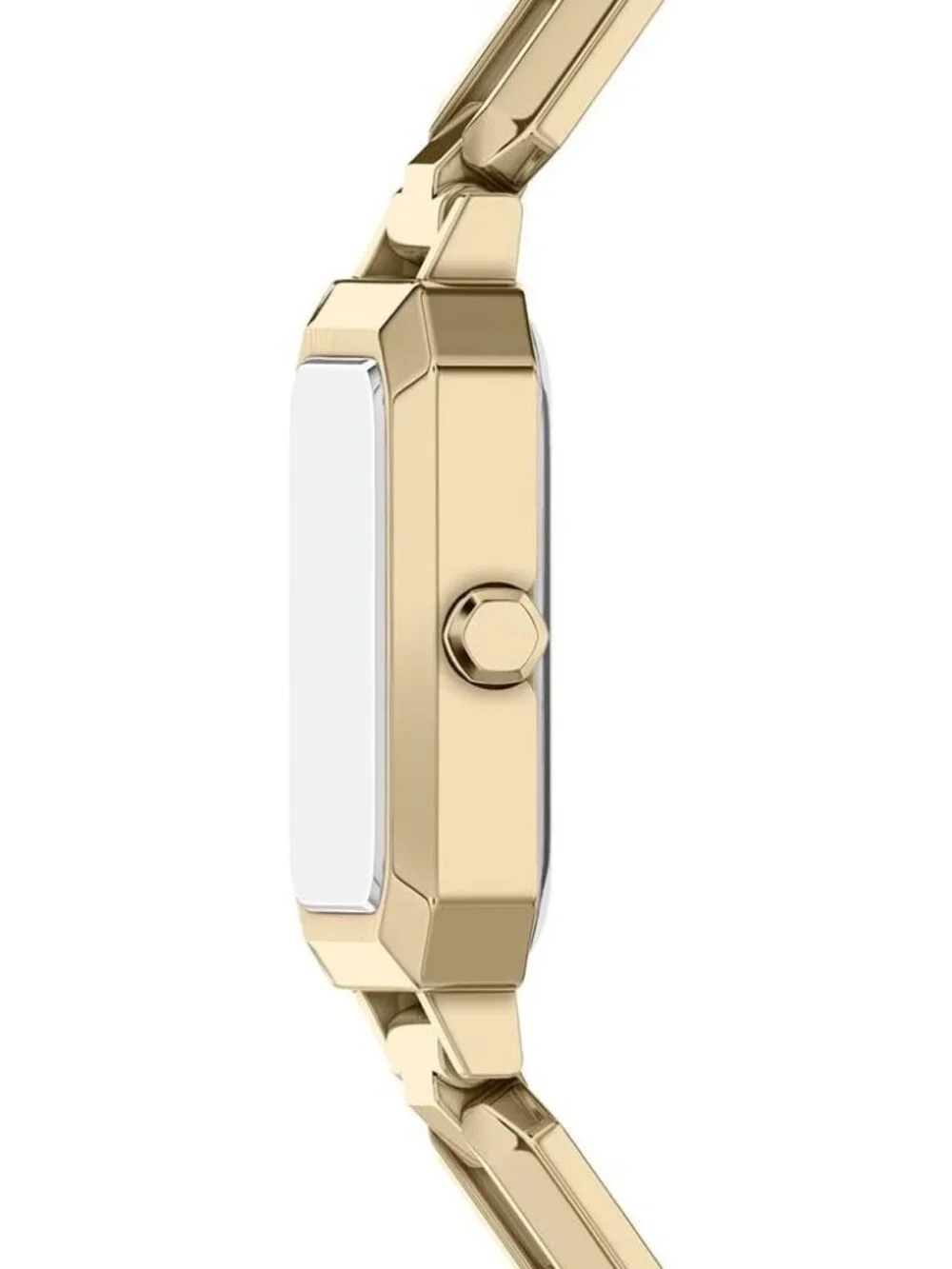Women's Gold Leila Quartz Brown Dial Analog Quartz Bracelet Fashion Wrist Watch